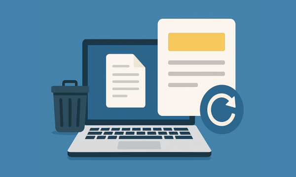 Cách Khôi Phục Hợp Đồng Điện Tử Đã Xóa Nhầm Hoặc Mất File